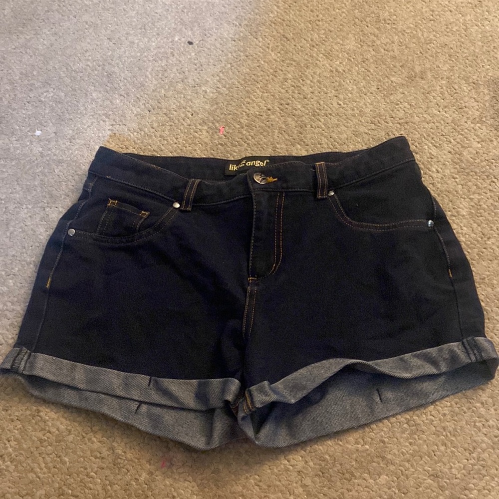 Dark Blue Jean Short - Like an Angel, XL